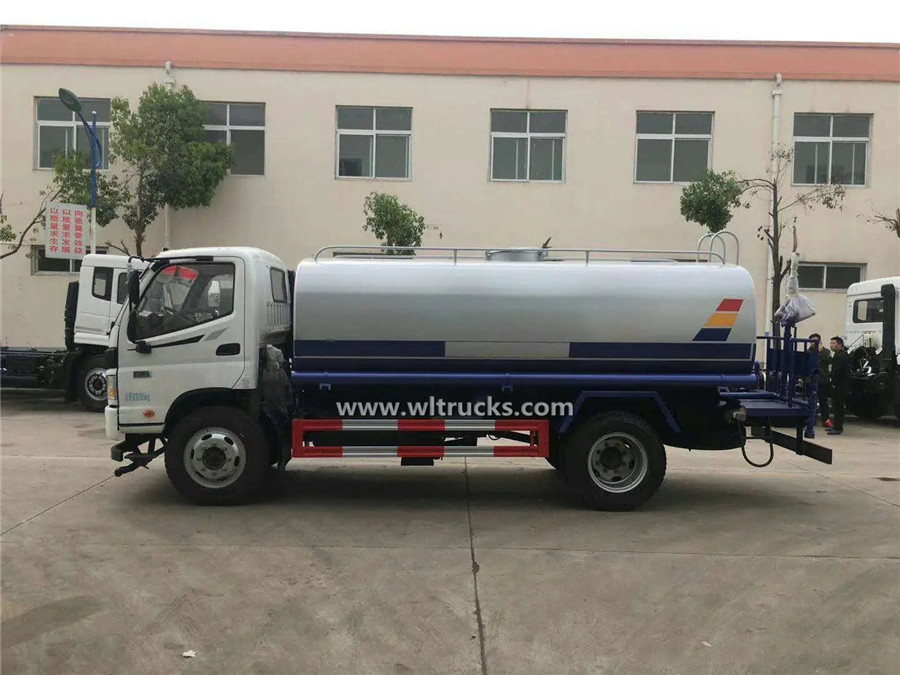 Foton Aumark 8 ton water supply tanker