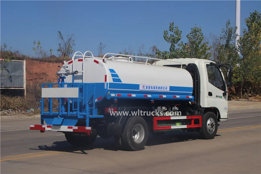 Foton Ollin 5 ton water delivery truck
