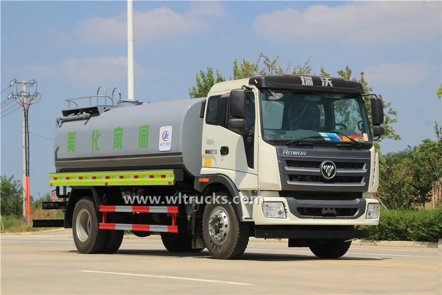 Foton Rowor 15000liters watering truck