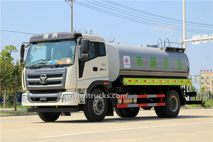 Foton Rowor 15m3 water tank sprinkler truck