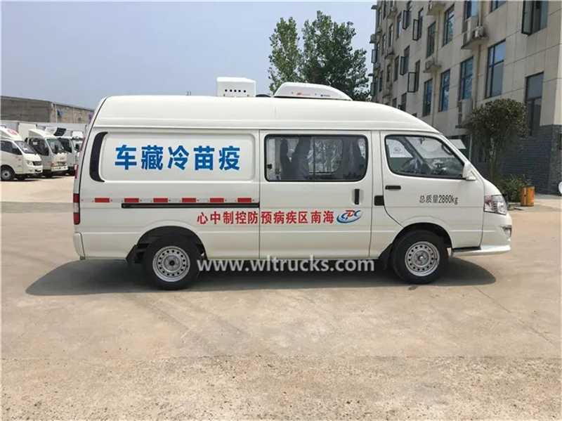 Golden Dragon minibus refrigerator van