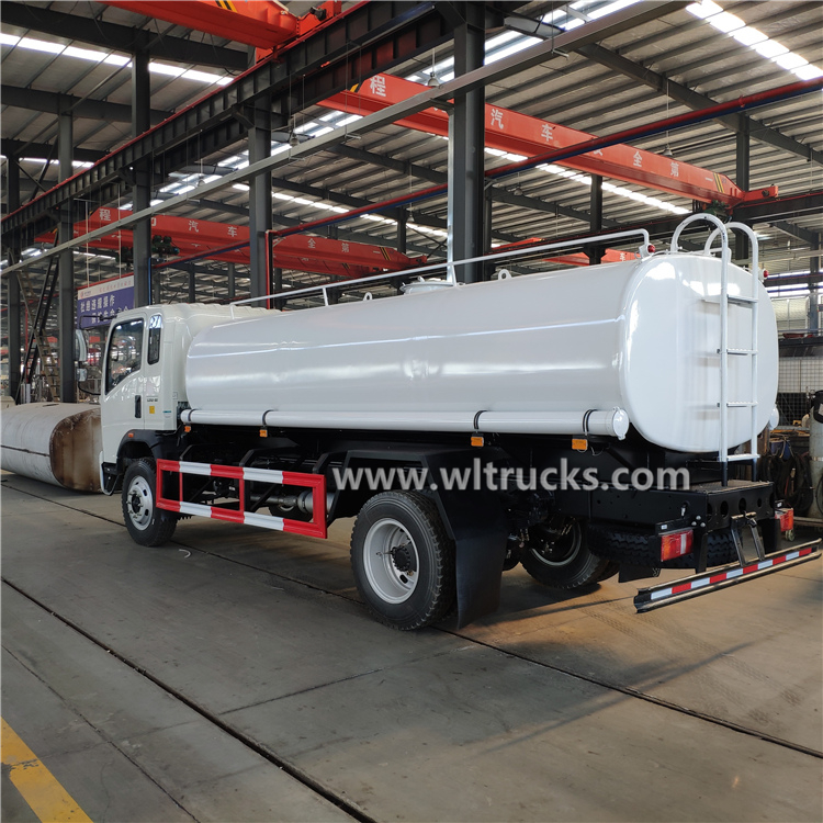 HOWO 12 ton stainless steel drinking water tanker truck