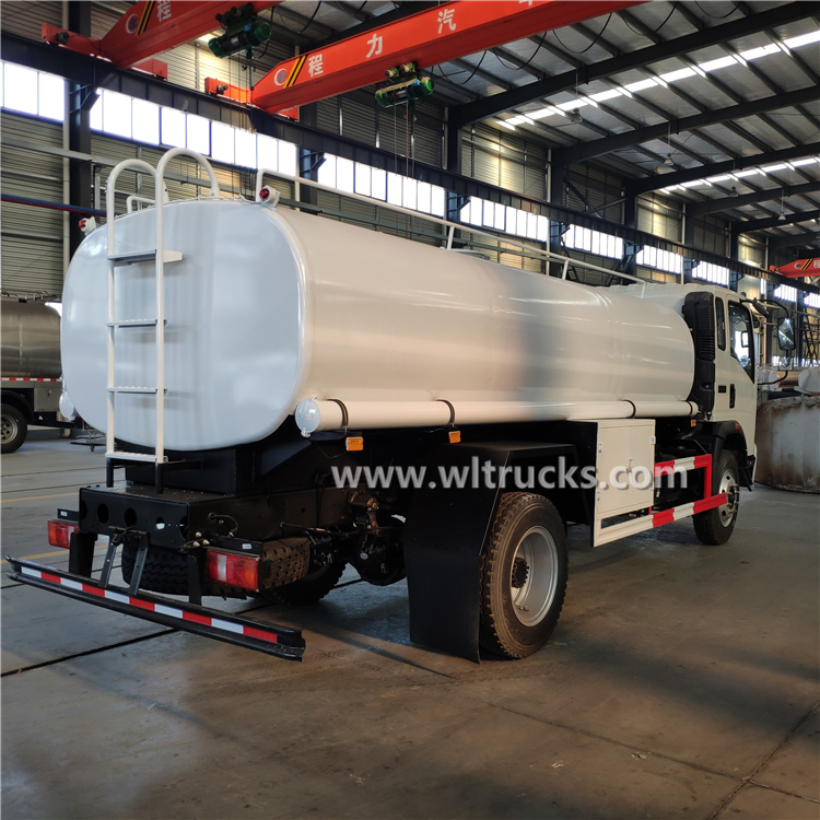 HOWO 12000L stainless steel water tank truck