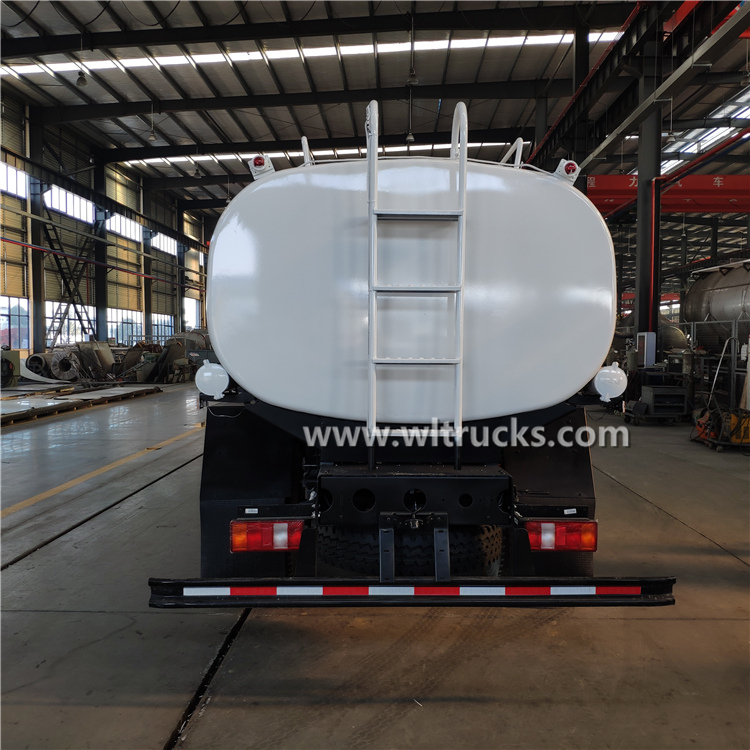 HOWO 12m3 stainless steel drinking water tanker