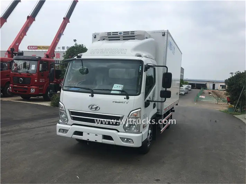 Hyundai 3 ton refrigerator container truck