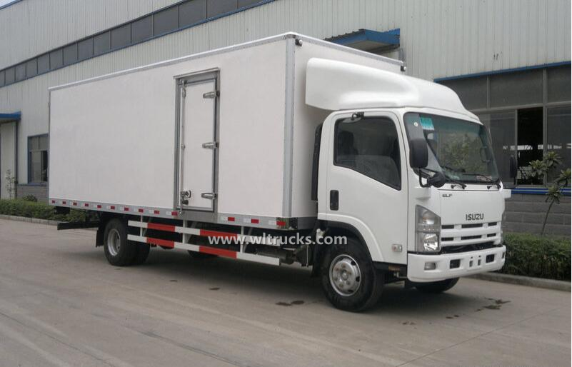 ISUZU ELF 700P 6.9meters box refrigerator trucks