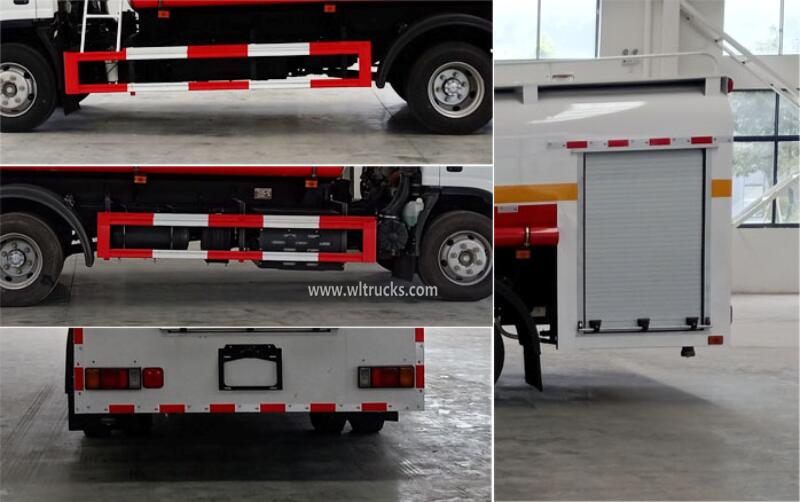 ISUZU NPR 6 ton fire fighting water supply tanker