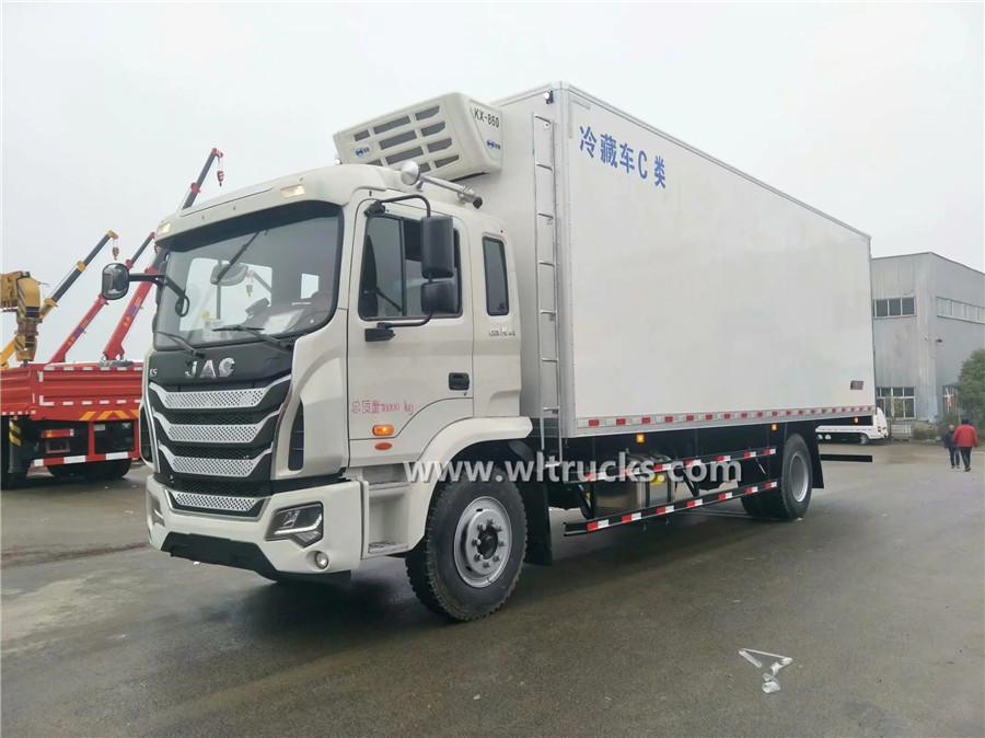 JAC 12 ton thermo king refrigerated truck