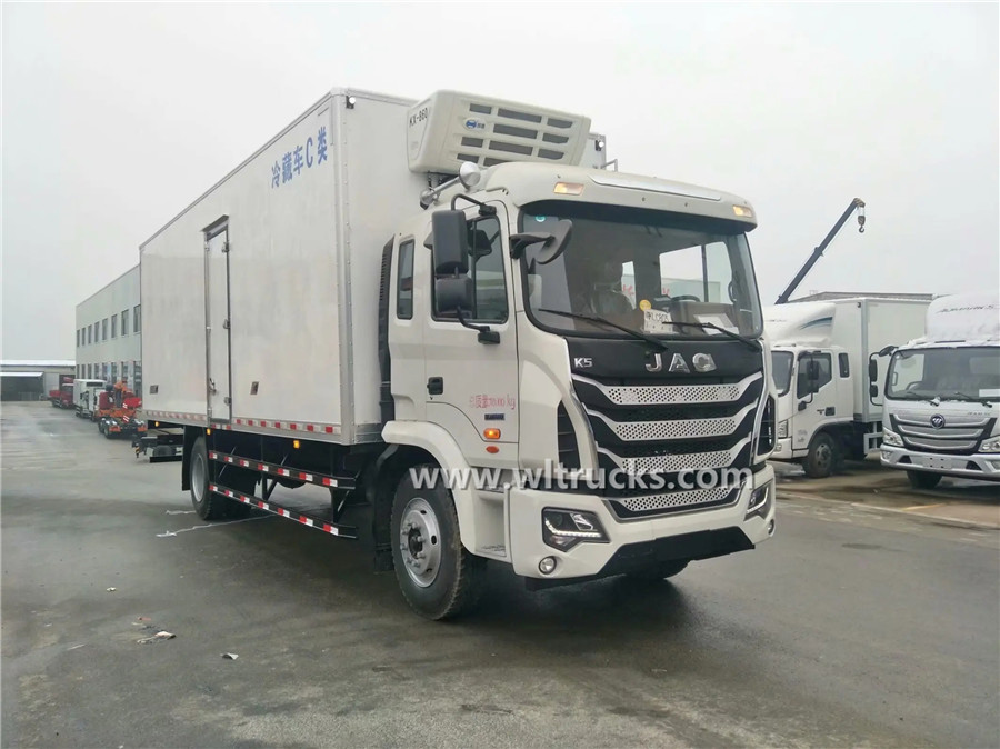 JAC 15 ton thermoking refrigeration unit trucks