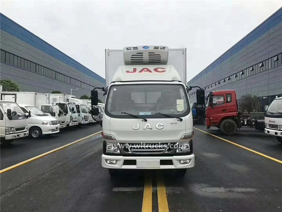 JAC Junling 6t refrigerator freezer truck