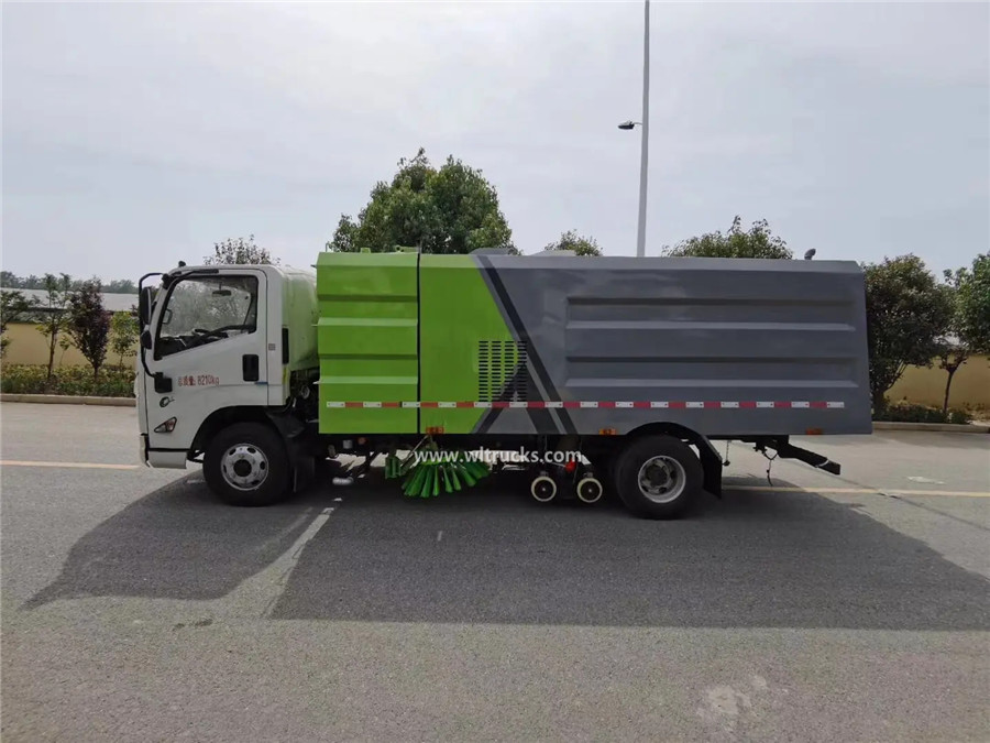 JMC 8 ton street washing sweeping truck