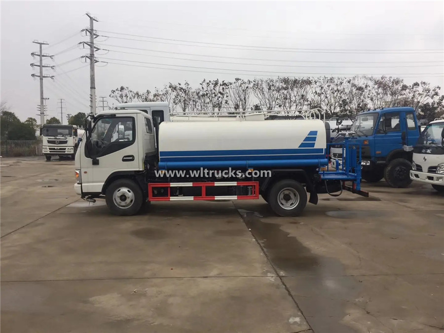 Jac 5000liters water bowser truck