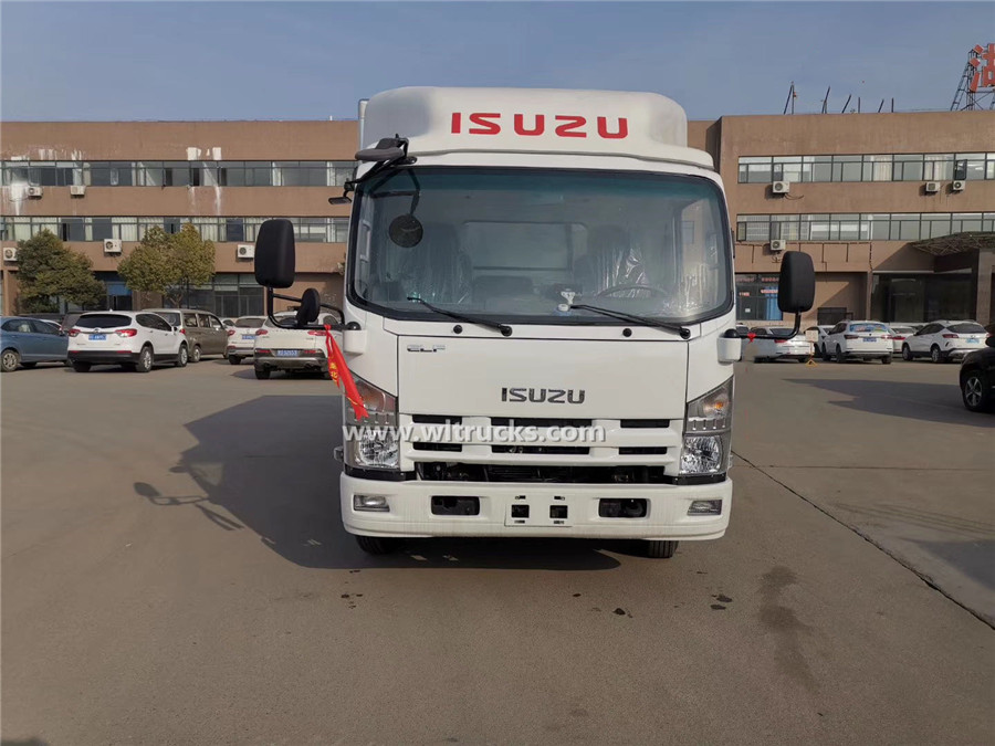 Japanese Isuzu Elf 8 ton thermo king refrigerated truck