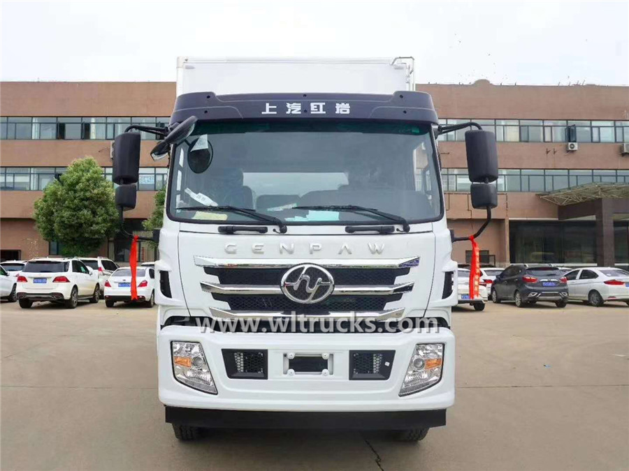 SAIC Hongyan GENPAW 15 ton refrigerator trucks