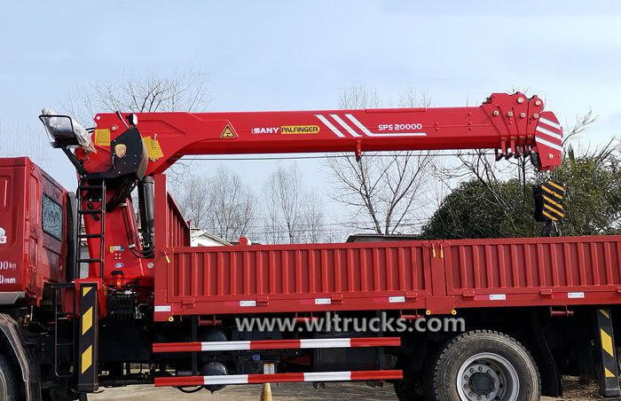 Sany Palfinger truck mounted crane