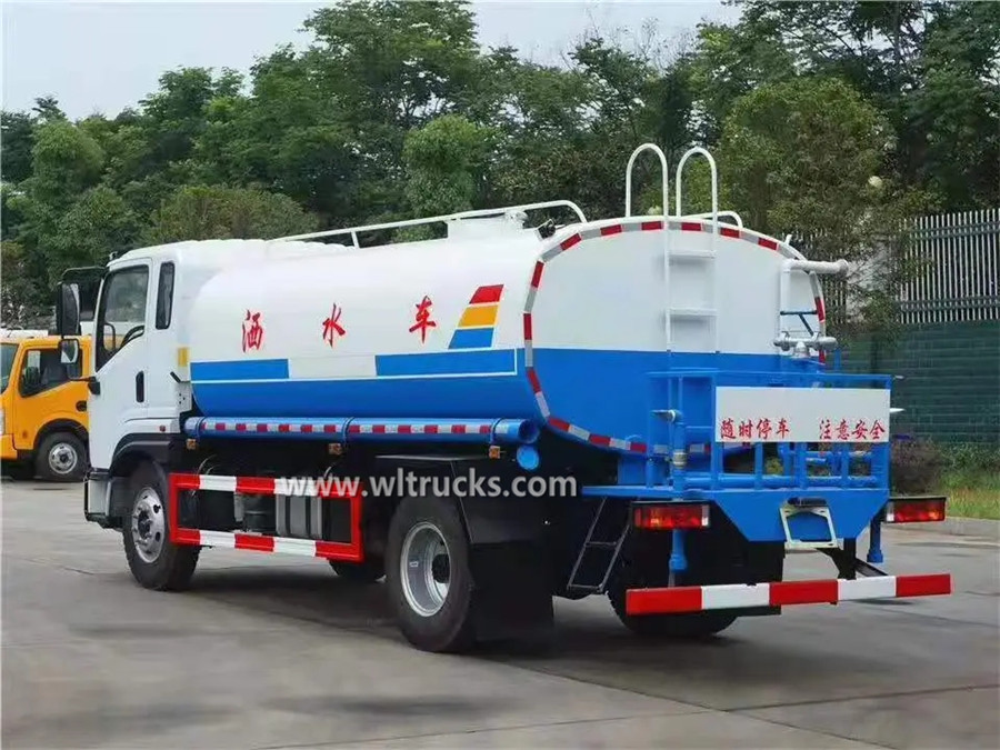 Shacman 5m3 small water bowser tanker