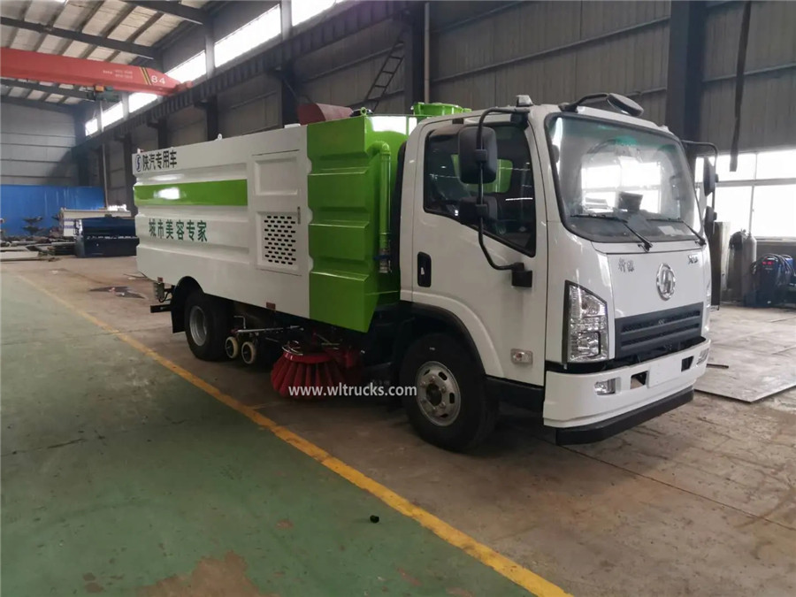 Shacman 8m3 auto sweeper