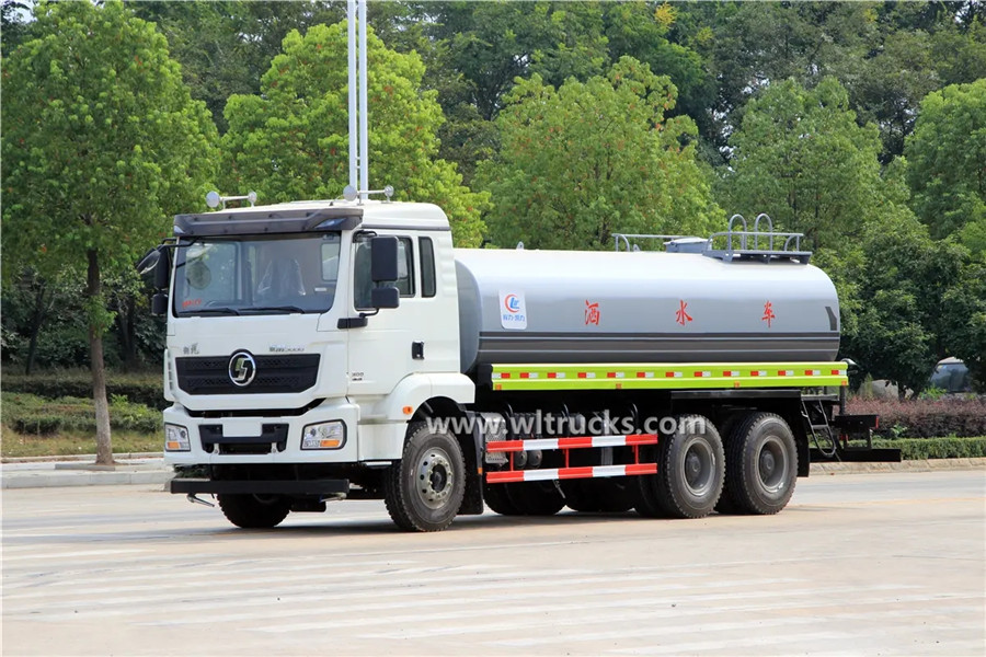 Shacman Delong M3000 20000L water transport truck