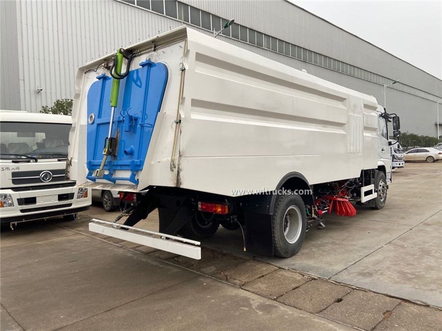 Shacman Xuande 16m3 street washing and sweeping truck