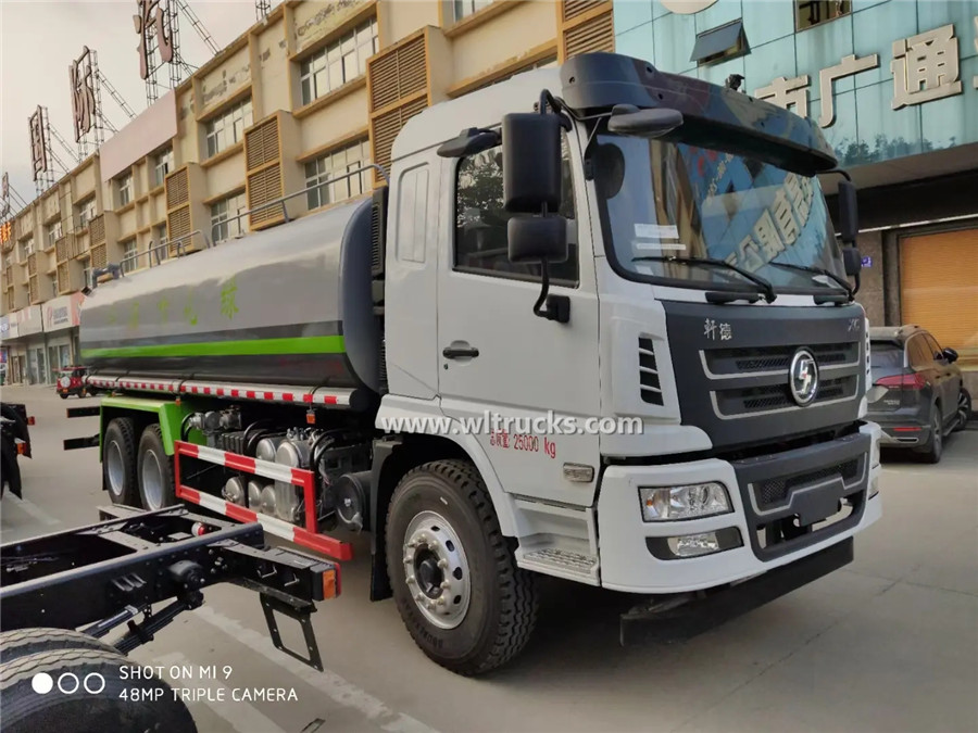 Shacman Xuande X6 20ton water pump truck