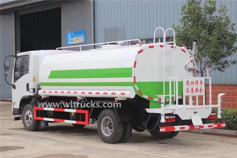 Shacman xuande 9m3 water delivery truck