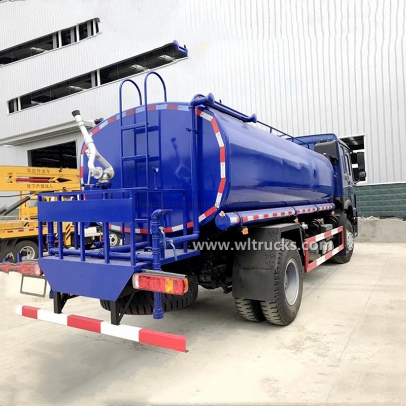 Sinotruck Howo 16m3 water bowser tanker