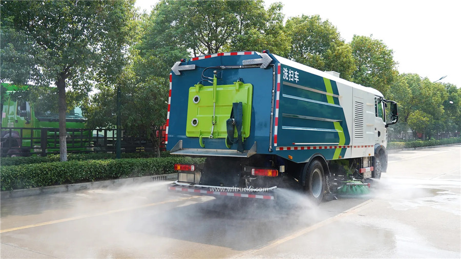 Sinotruk Howo 16cbm Cleaning street sweeper