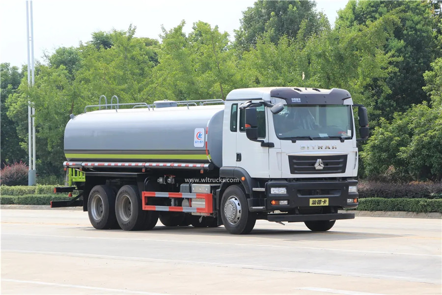 Sinotruk SITRAK 20000L water bowser tanker