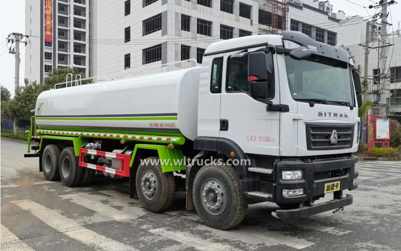 Sinotruk SITRAK 25000 liters water supply tanker