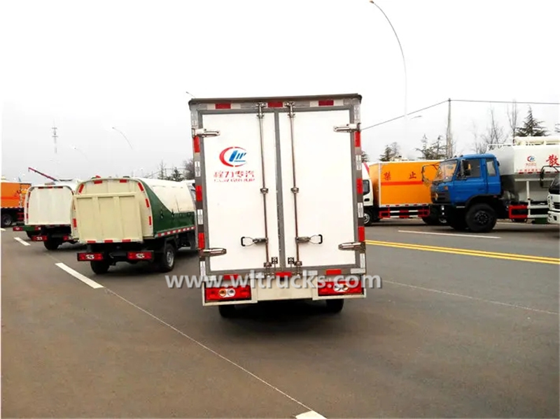 gasoline Karry 1000kg frozen truck