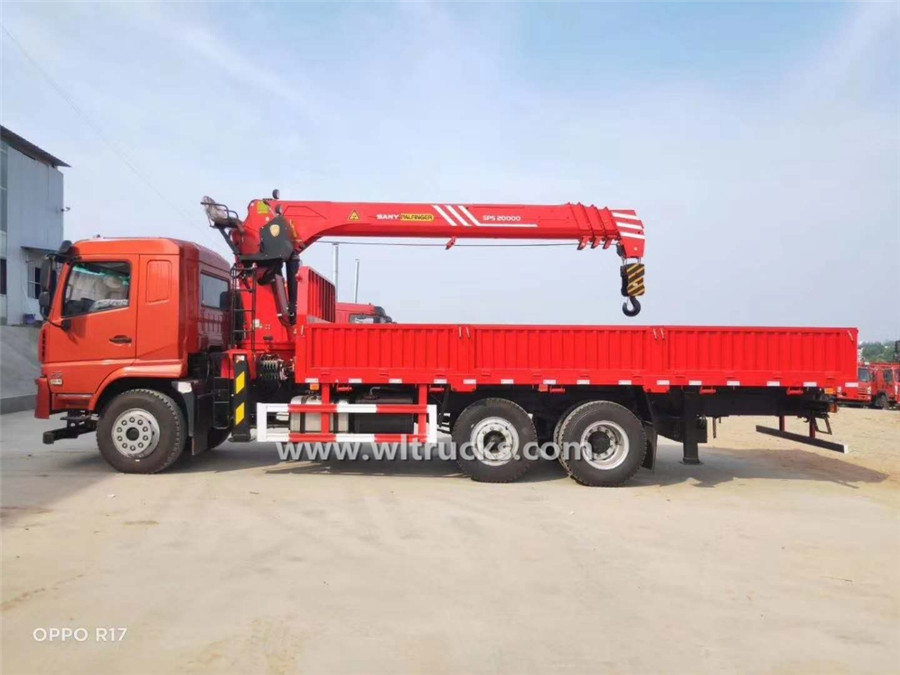 12 ton Sany Palfinger crane