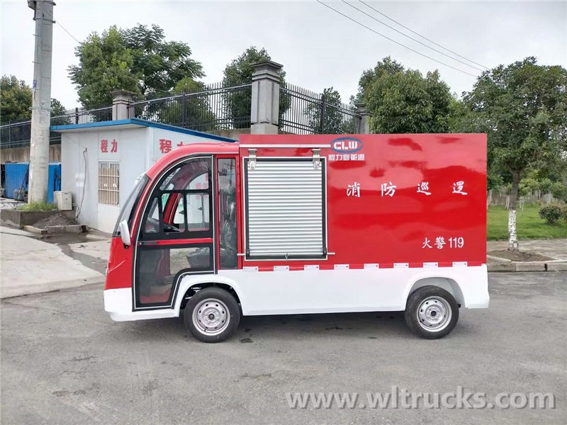 4 wheel electric fire patrol truck