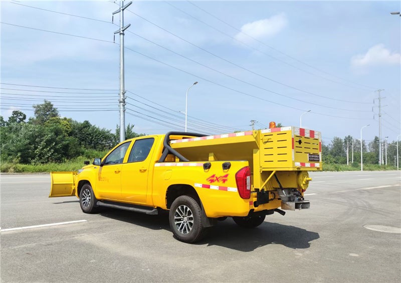 4WD Foton pickup snow removal truck