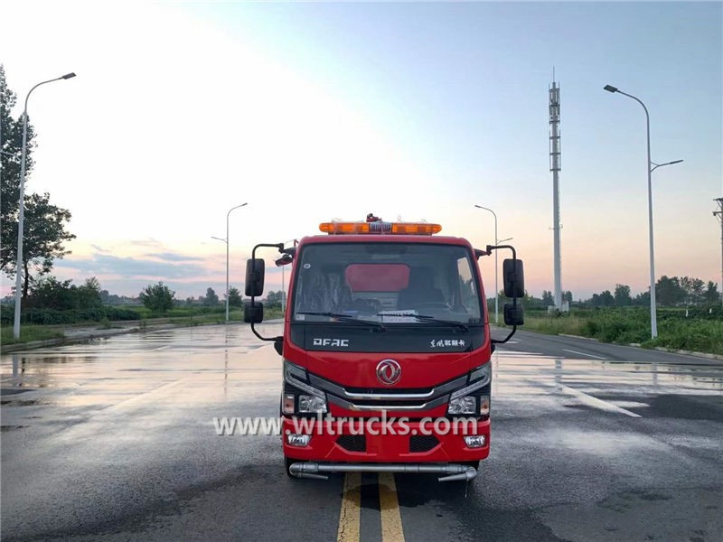 5000 liters city fire fighting sprinkler disinfection truck