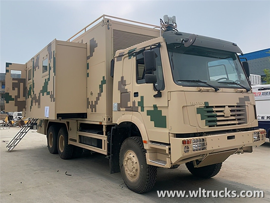 6x6 Sinotruk Howo Communication Command Vehicle