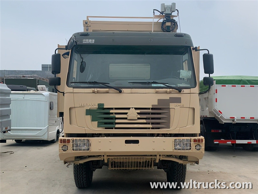 6WD Sinotruk Howo Communication Command Vehicle