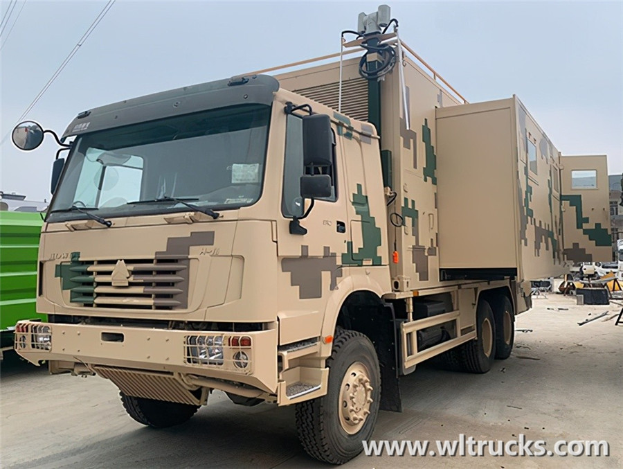 6x6 Sinotruk Howo Communication Command truck
