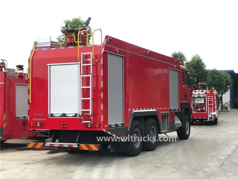 6x6 Sinotruk Howo fire engine truck
