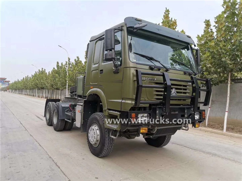 6x6 Sinotruk Howo offroad tractor trucks