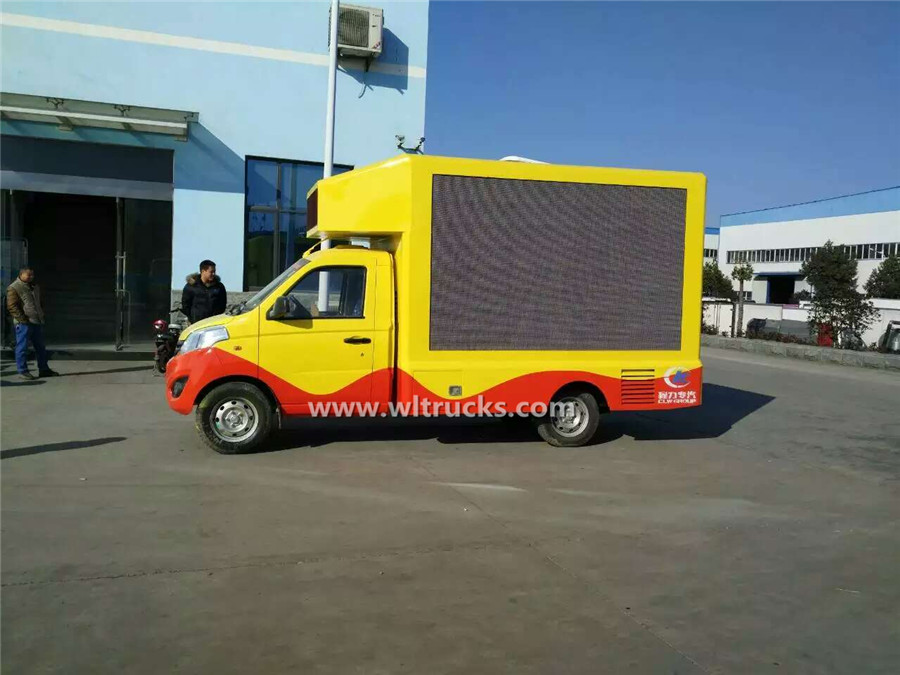Changan mobile led billboard truck
