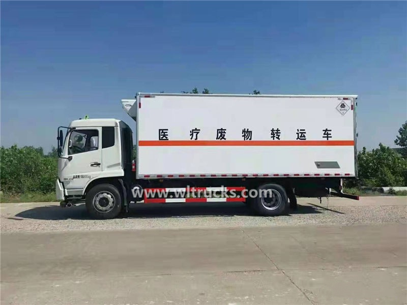 Dongfeng 12 ton medical waste transfer truck