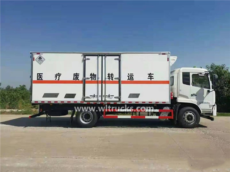 Dongfeng 15 ton hazardous medical waste trucks