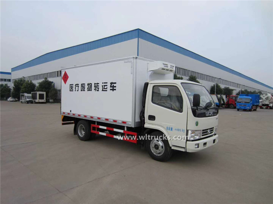 Dongfeng 3t medical waste truck