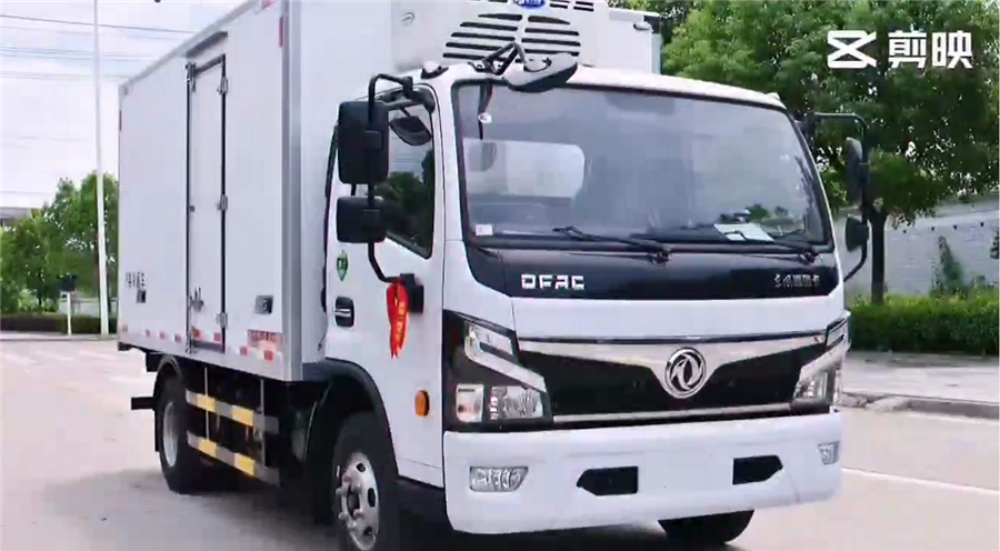 Dongfeng Furika 3 ton pure electric refrigerated truck