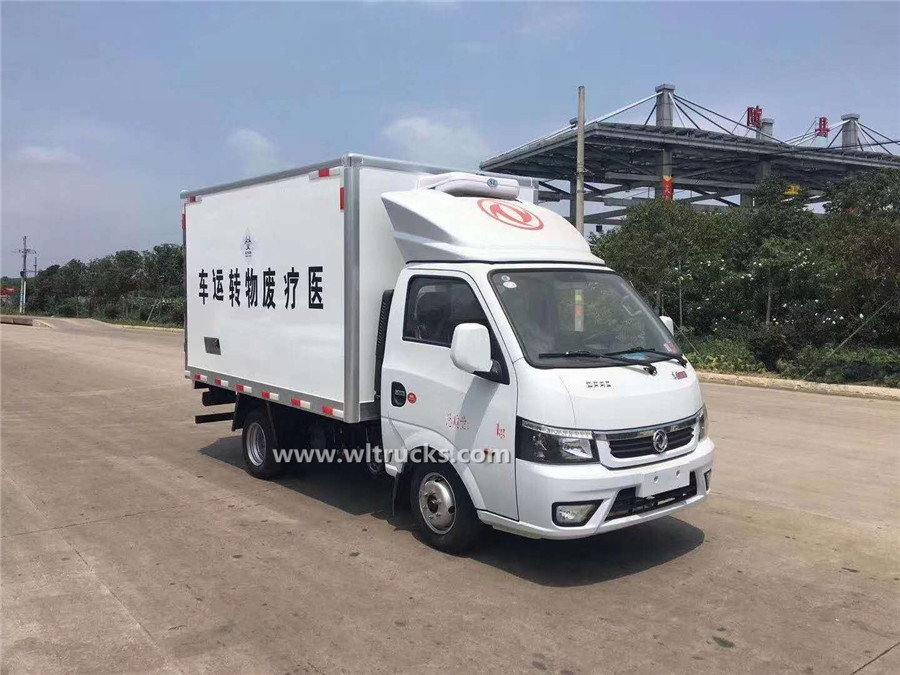 Dongfeng mini medical waste collection truck
