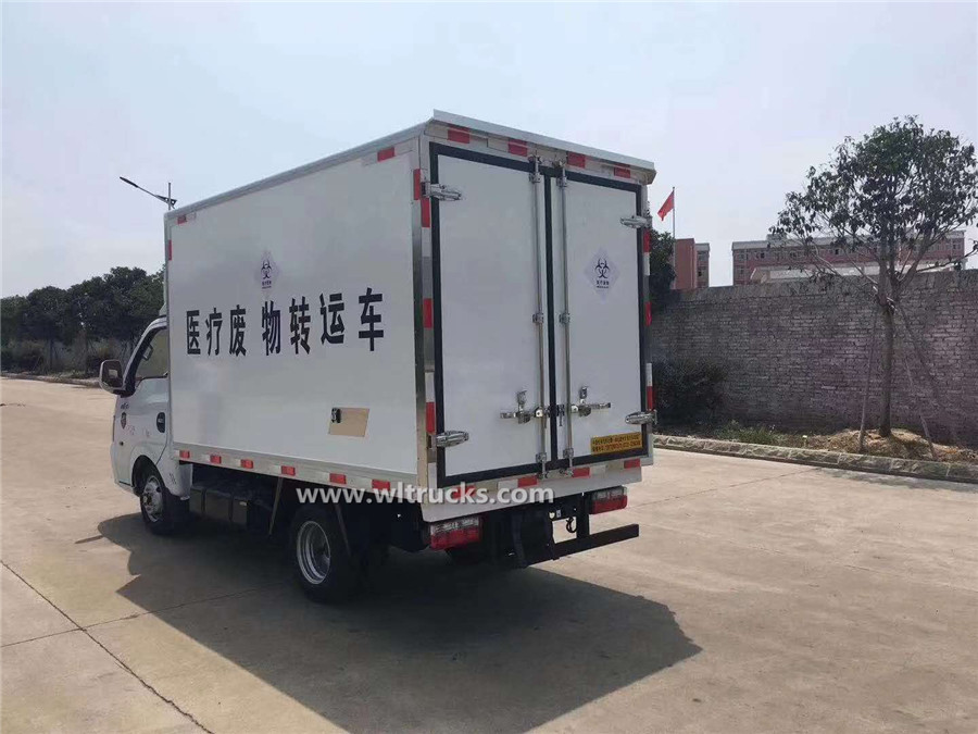Dongfeng petrol medical waste truck