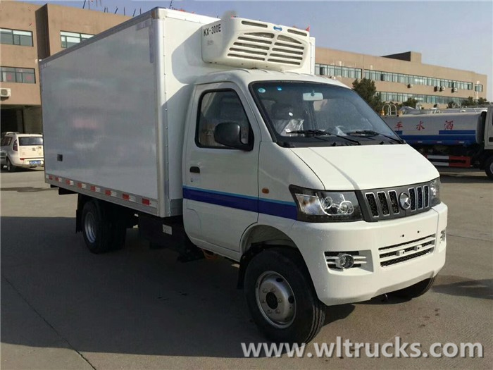 Electric freezer box truck