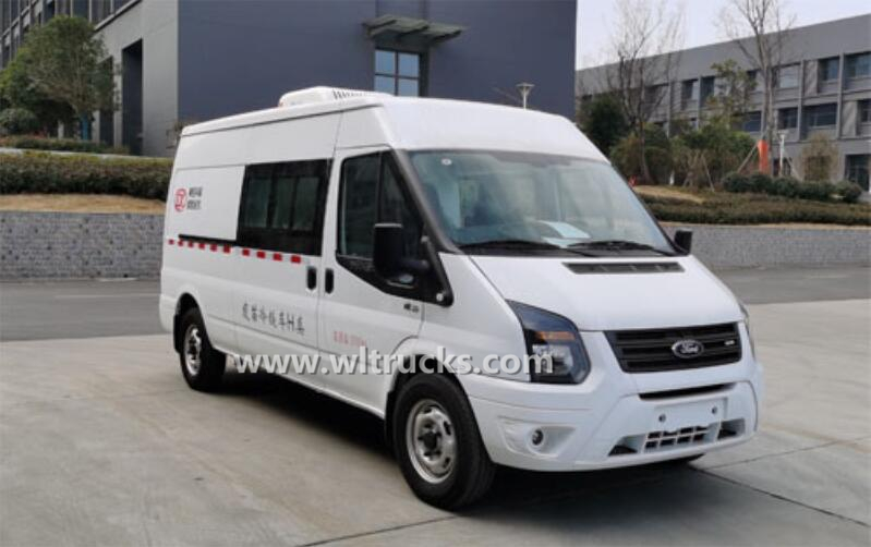 Ford Transit Minibus diesel Vaccine transfer vehicle