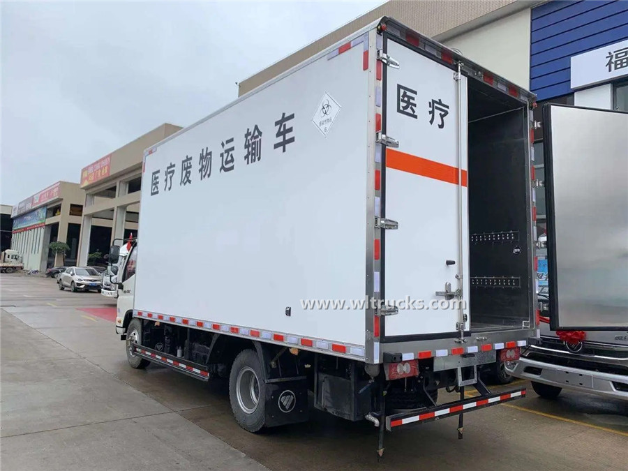 Foton 18cbm medical waste transfer truck