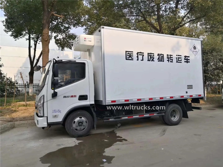Foton 4 ton medical waste transport truck